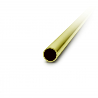 An image of the material brass CW614N from the material Brass in the shape tube - round as bar drawn
