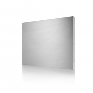 Ein Bild des Werkstoffs EN AW-1050A aus dem Material Aluminium in der Form Gussplatte - allseitig gesägt