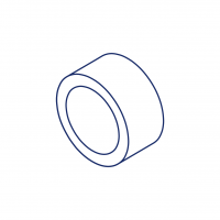Ein Bild des Werkstoffs Messing CW612N aus dem Material Messing in der Form Ring