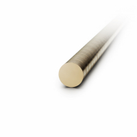 An image of the material aluminium bronze CW307G from the material Bronze in the shape Round bar