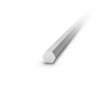 An image of the material En AW-6012 from the material Aluminum in the shape hexagon bar