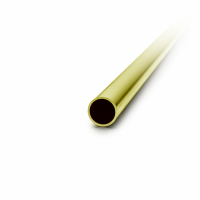 An image of the material special brass CW713R from the material Brass in the shape tube - round as bar